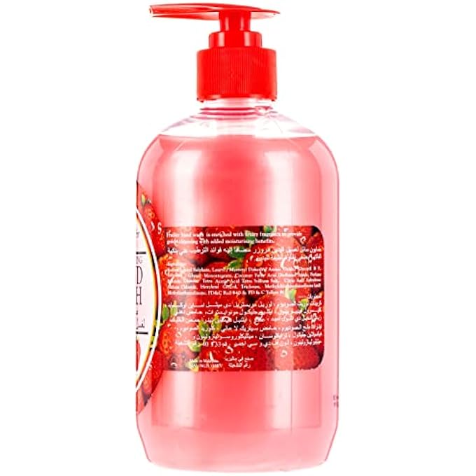 Fruiser HANDWASH STRAWBERRY, 500ML - Image 2